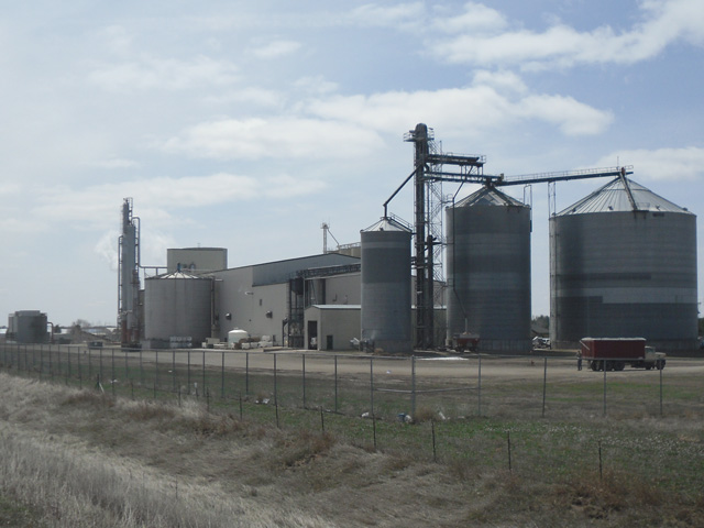 The former Central Minnesota Ethanol Co-op in Little Falls, Minnesota, is venturing into production of normal butanol starting sometime in 2016. The 20-million-gallon ethanol plant was built in the 1990s. (Photo courtesy of Green Biologics)